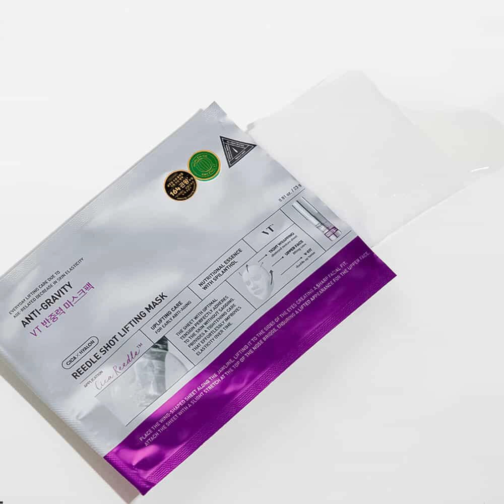 Маска для лифтинга и упругости кожи VT Cosmetics Reedle Shot Lifting Mask
