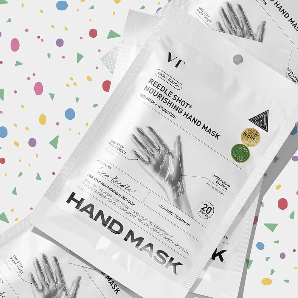 Питательные перчатки-маска для рук VT Cosmetics Reedle Shot Nourishing Hand Mask