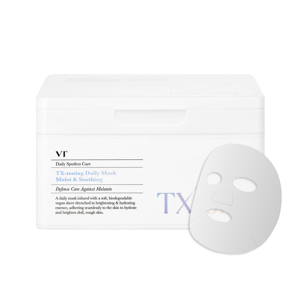 Balinošu auduma masku komplekts VT Cosmetics TX-Toning Daily Masks