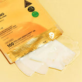 Balinoša hidrogela maska ar mikroadatām VT Cosmetics Vita-Light Reedle Shot 100 2Step Hydrogel Mask