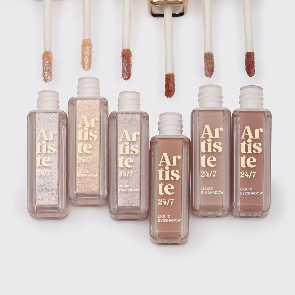 Стойкие жидкие тени Vivienne Sabo Artiste Liquid Eyeshadow