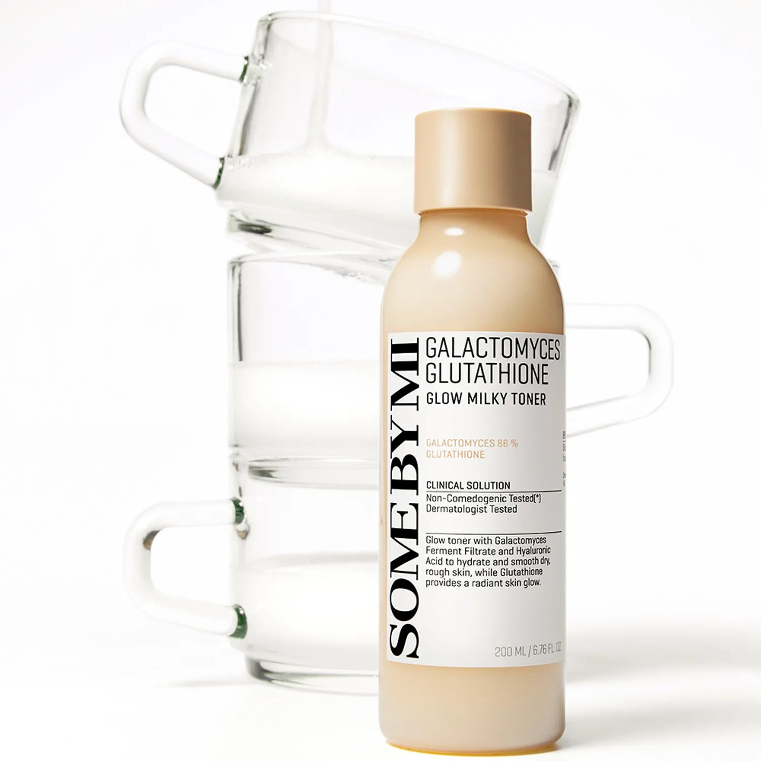 Mirdzumu piešķirošs piena toniks Some By Mi Galactomyces Glutathione Glow Milky Toner