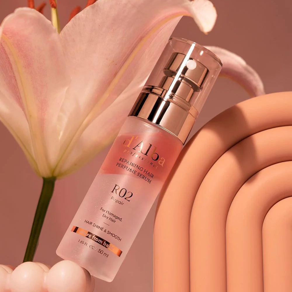 Парфюмированный спрей серум для волос d’Alba Professional Repairing Hair Perfume Serum