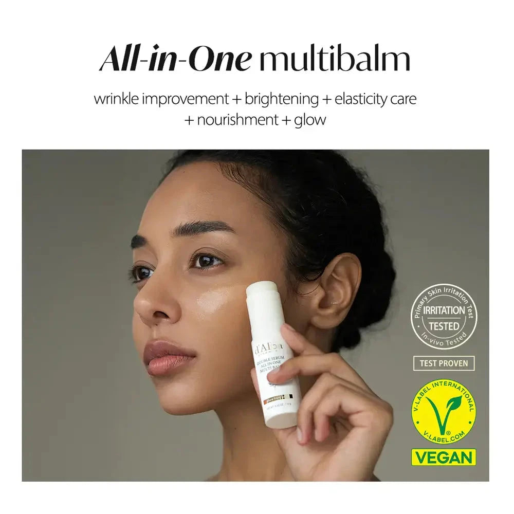 Zīmuļveida balzams cīņai ar krunciņām d'Alba Double Serum All In One Multi Balm