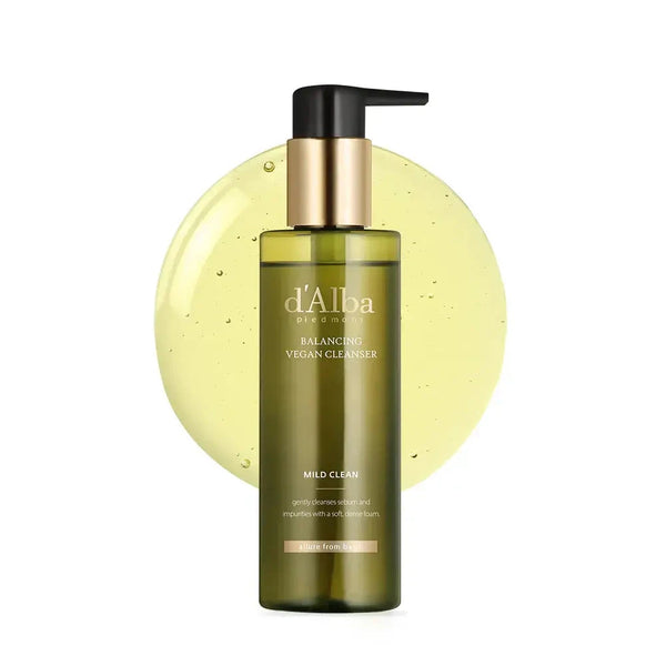 Maigs gels sejas ādas attīrīšanai un mazgāšanai d'Alba Mild Skin Balancing Vegan Cleanser
