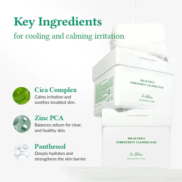 Эластичные пэды для лица Dr. Althea Stretchfit Calming Pad