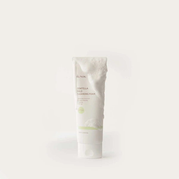 Maigi attīrošās putiņas ar Āzijas centellu iUNIK Centella Mild Cleansing Foam
