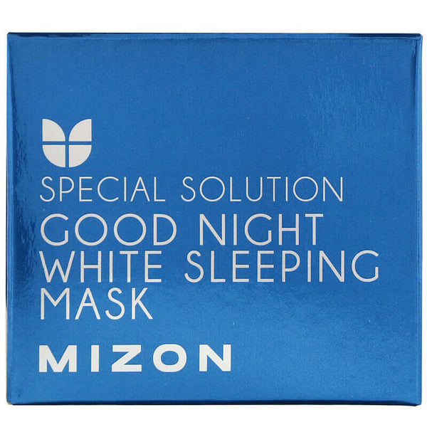 Izgaismojoša nakts sejas maska Mizon Special Solution Good Night White Beauty Sleeping Mask