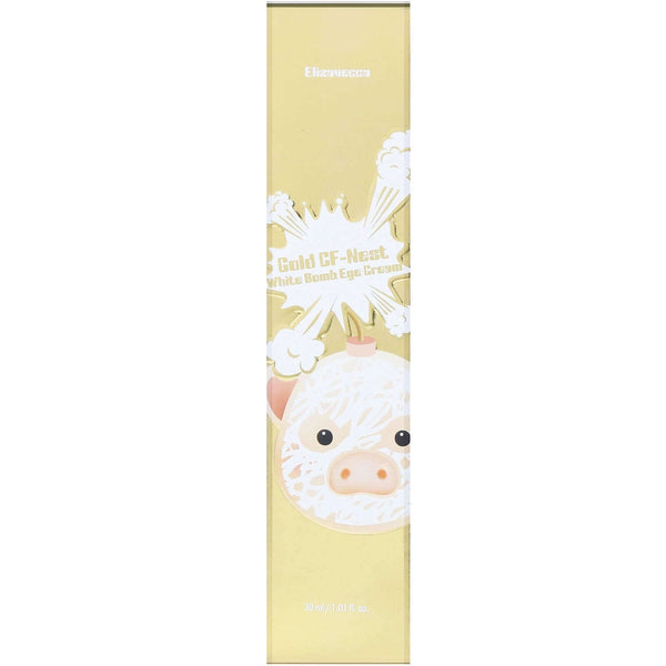 Atjaunojošs krēms acīm ar bezdelīgu ligzdas ekstraktu Elizavecca Gold CF-Nest White Bomb Eye Cream, 30ml