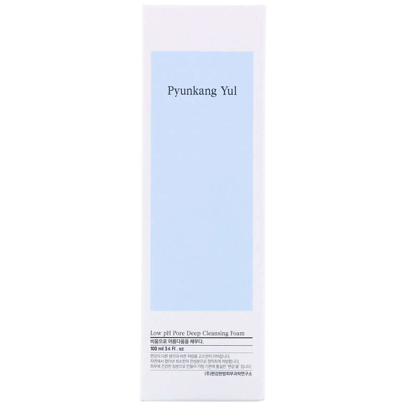 Maigas putas sejas tīrīšanai Pyunkang Yul Low pH Pore Deep Cleansing Foam