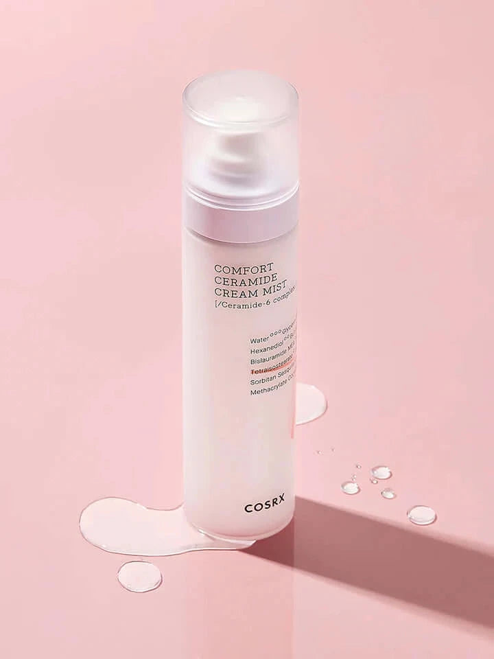 Mitrinošs krēmveida izsmidzināmais līdzeklis ar keramīdiem Cosrx Balancium Comfort Ceramide Cream Mist