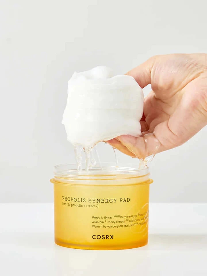 Attīrošas plāksnītes sejai ar propolisu Cosrx Full Fit Propolis Synergy Pad