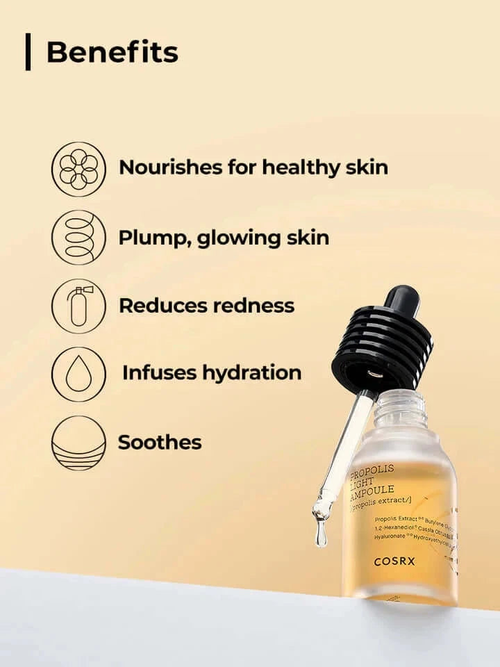 Barojošs ampulu serums ar propolisu Cosrx Propolis Light Ampoule