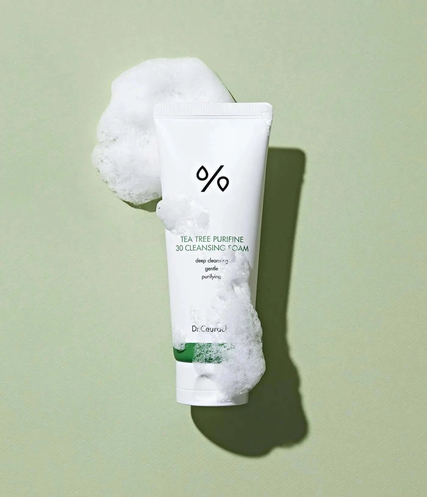 Putiņas sejas mazgāšanai ar tējas koku Dr.Ceuracle Tea Tree Purifine 30 Cleansing Foam