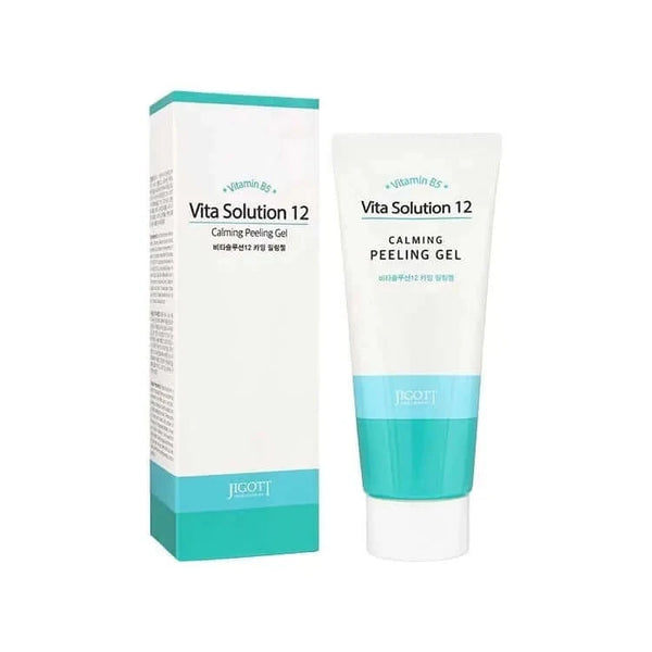 Nomierinošs pīlinga gēls sejai Jigott Vita Solution 12 Calming Peeling Gel