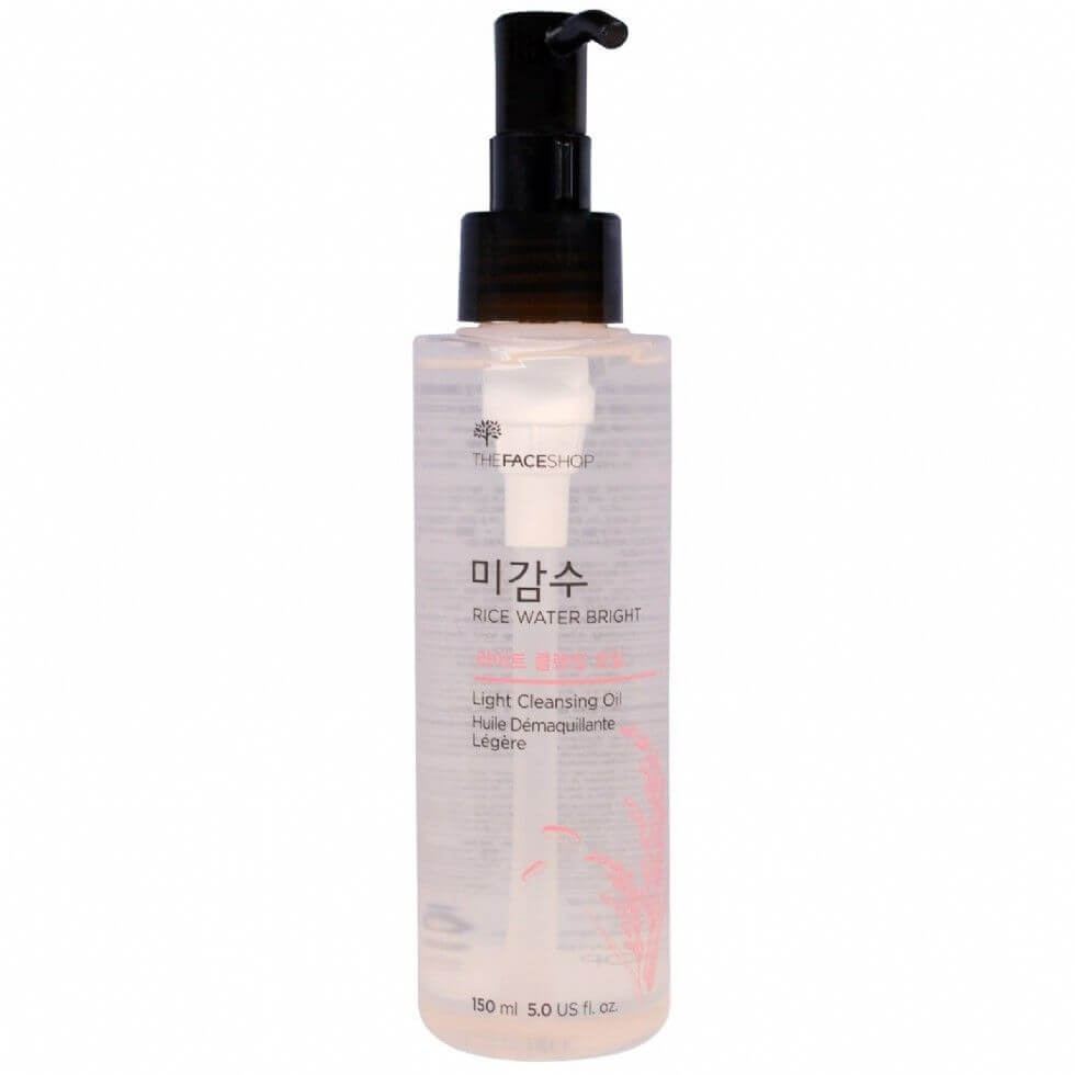 Hidrofīla eļļa ar rīsu ekstraktu The Face Shop Rice Water Bright Rich Cleansing Oil