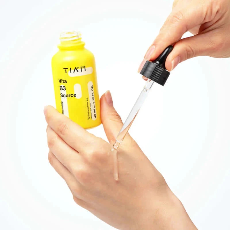 Serums ar 10% niacinamīdu pēcaknes plankumu novēršanai TIAM Vita B3 Source