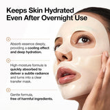 Hidrogela maska mirdzuma piešķiršanai ādai ar sastāvā iekļautiem rīsiem Anua Rice 70 Glow Collagen Mask