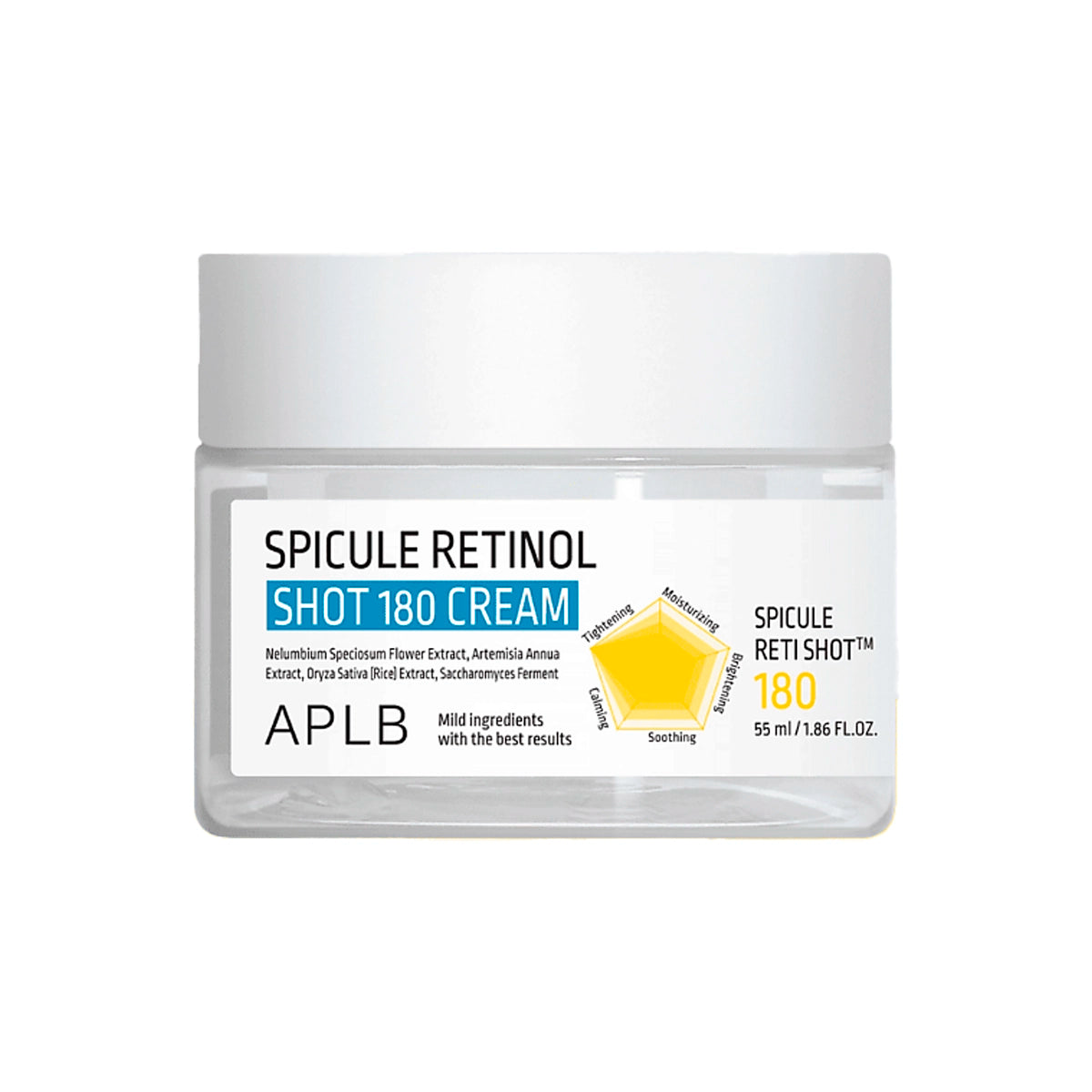 Noorendav kreem retinooliga APLB Spicule Retinol Shot 180 Cream