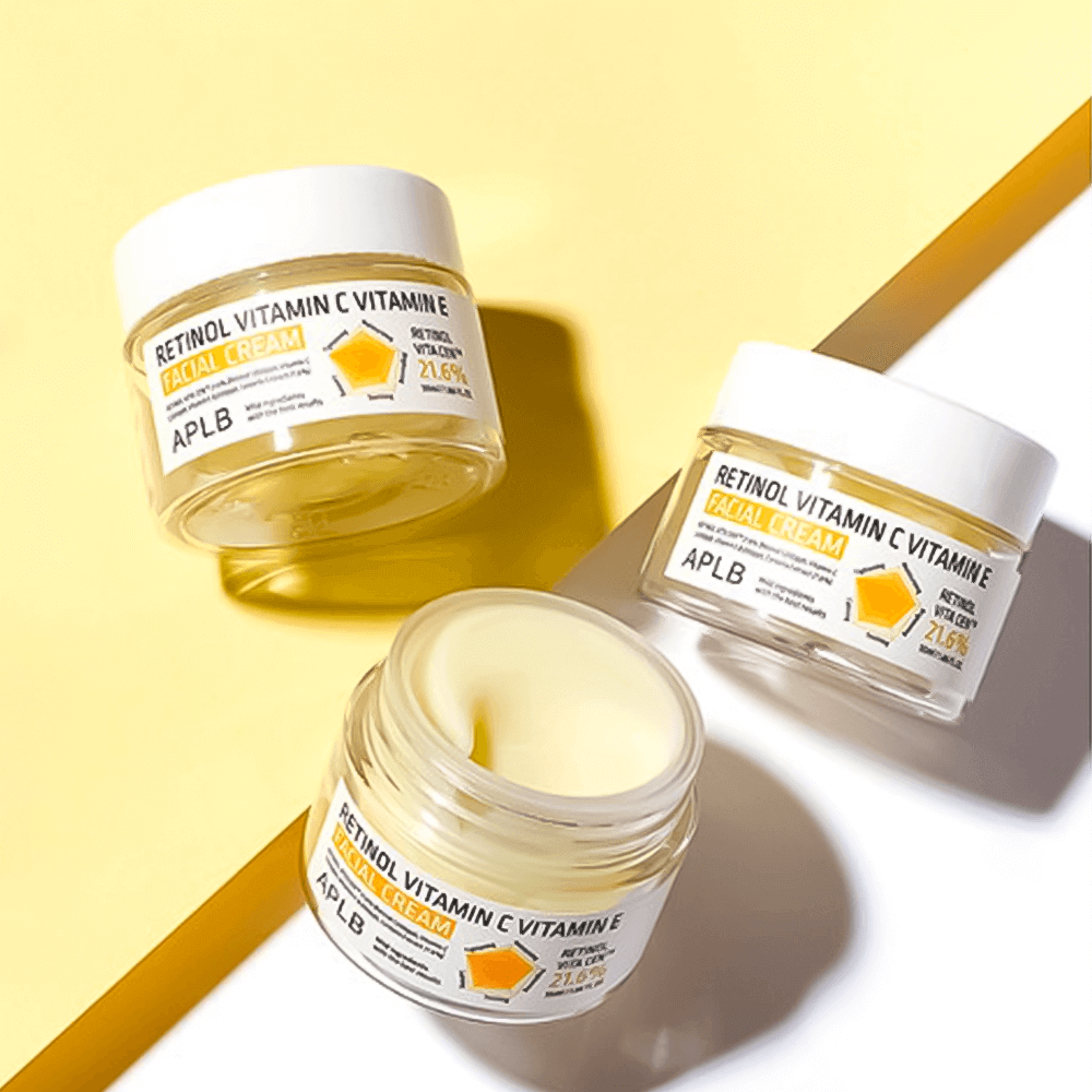 Обновляющий крем для лица APLB Retinol Vitamin C Vitamin E Facial Cream