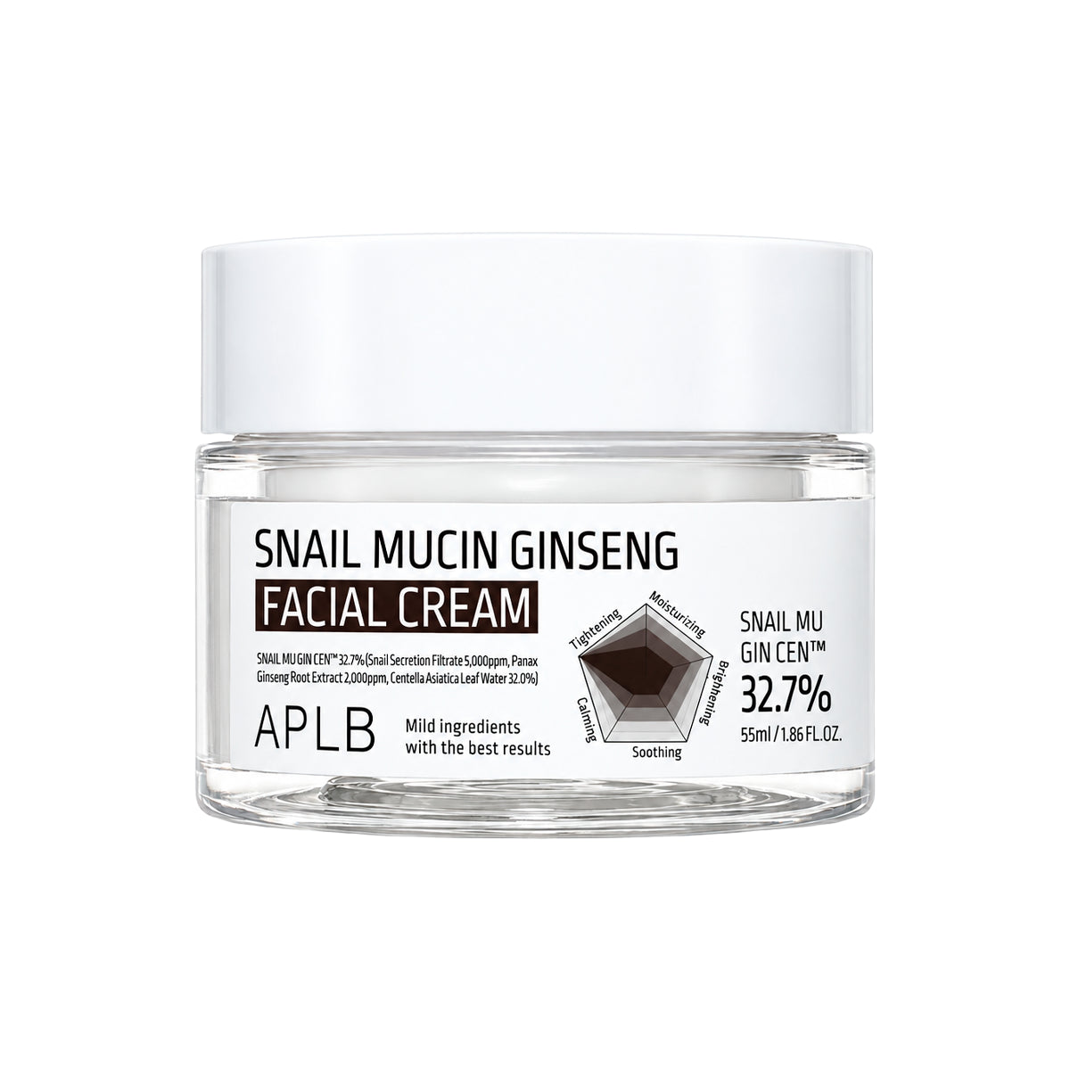 APLB Snail Mucin Ginseng Facial Cream