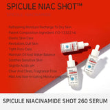 Kirkastav mikronõela seerum APLB Spicule Niacinamide Shot 260 Serum