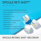 Noorendav kreem retinooliga APLB Spicule Retinol Shot 180 Cream