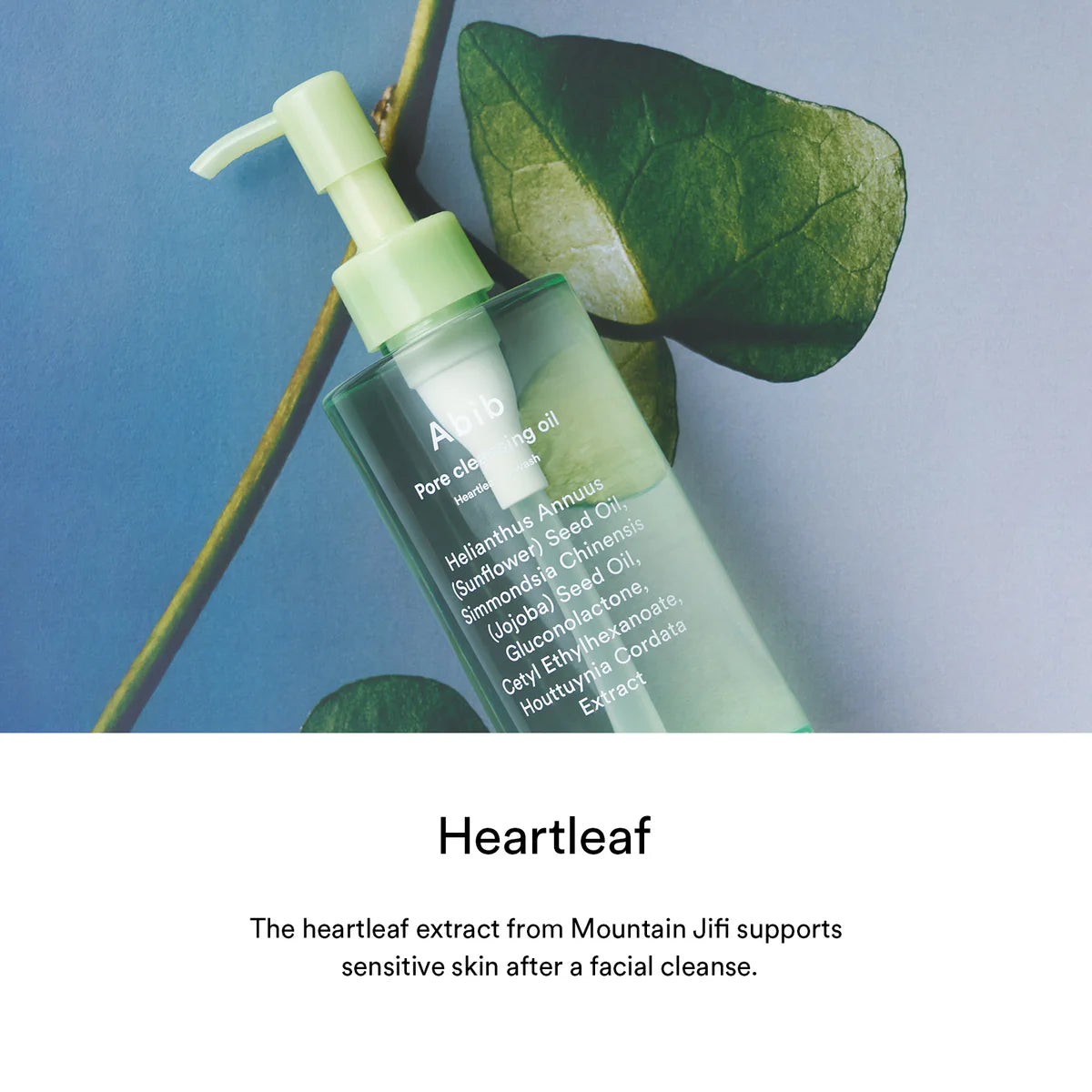 Гидрофильное масло для очищения пор с хауттюйнией Abib Pore Cleansing Oil Heartleaf Oil-Wash