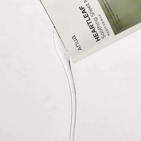 Nomierinoša auduma maska ar houtūnijas ekstraktu Anua Heartleaf 77% Soothing Sheet Mask  Anua   