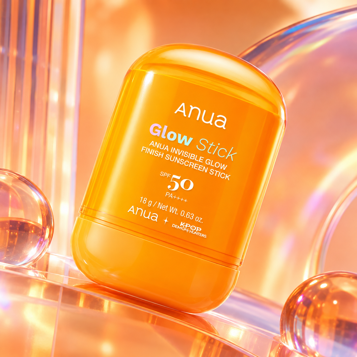 Anua K-Pop Demon Hunters Invisible Glow Finish Sunscreen Stick