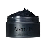 Kehale ja peanahale mõeldud koorija musta tee ja juzu’ga Arencia Fresh Cloud Body & Scalp Scrub Black Tea & Yuzu