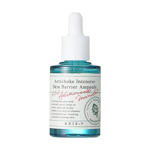 Nomierinoša un mitrinoša ampula Axis-Y Artichoke Intensive Skin Barrier Ampoule  AXIS-Y 30 ml.  