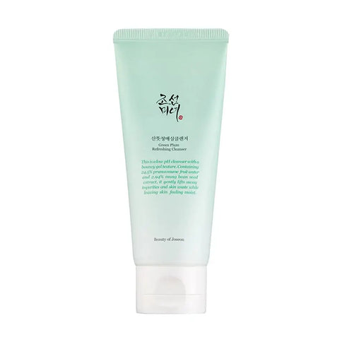 Attīrošs gels sejas ādas mazgāšanai ar zaļo plūmi Beauty Of Joseon Green Plum Refreshing Cleanser  Beauty of Joseon 100 ml.  