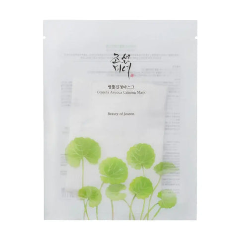 Nomierinoša auduma maska ar Āzijas centellu Beauty of Joseon Centella Asiatica Calming Mask  Beauty of Joseon 1 psc.  