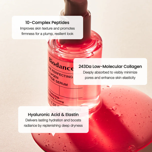 Серум для сужения пор Biodance Pore Perfecting Collagen Peptide Serum