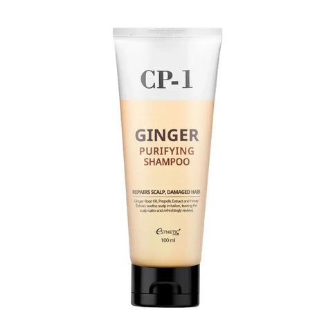 Atjaunojošs šampūns matiem ar ingvera sakni CP-1 Ginger Purifying Shampoo  Esthetic House 100 ml  