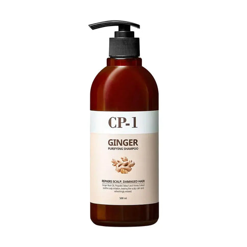 Atjaunojošs šampūns matiem ar ingvera sakni CP-1 Ginger Purifying Shampoo  Esthetic House 500 ml  