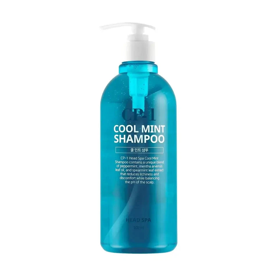 Atvēsinošs šampūns ar piparmētru CP-1 Head Spa Cool Mint Shampoo