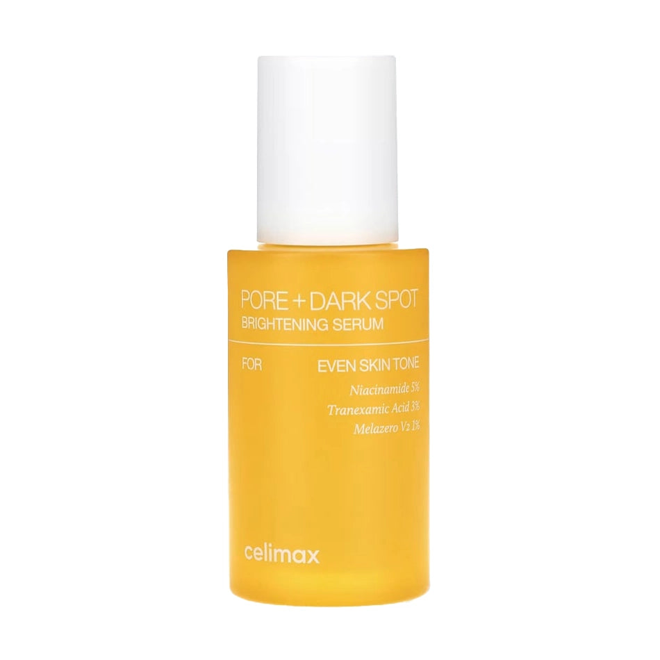 Serums ādas toņa un reljefa izlīdzināšanai Celimax Pore+Dark Spot Brightening Serum