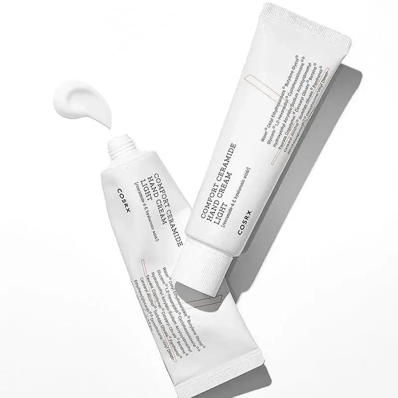 Viegls roku krēms ar keramīdiem Cosrx Balancium Comfort Ceramide Hand Cream Light