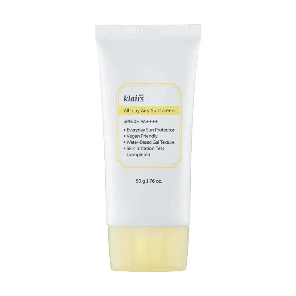 Gaisīgs saules aizsargkrēms Dear Klairs All-day Airy Sunscreen SPF50+ PA++++