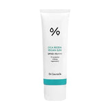 Vegānisks saules aizsargkrēms ar Āzijas centellu Dr.Ceuracle Cica Regen Vegan Sun SPF 50+ PA++++