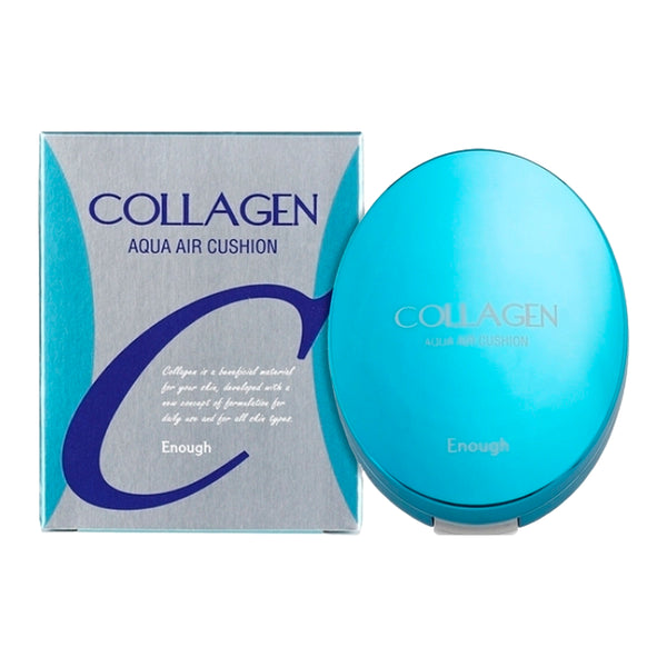 Лёгкий сияющий кушон Enough Collagen Aqua Air Cushion SPF50+/PA+++