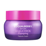 Лифтинг крем с бакучиолом EQQUALBERRY Bakuchiol Plumping Capsule Cream