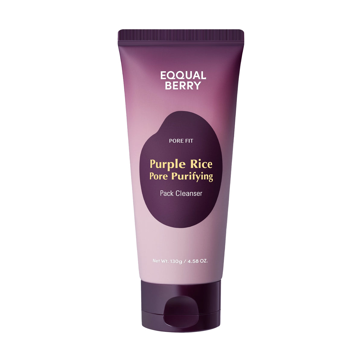 Средство для умывания, очищающее поры EQQUALBERRY Purple Rice Pore Purifying Pack Cleanser