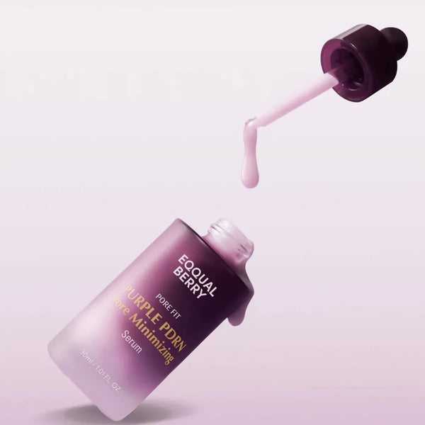 Сыворотка для сужения пор и восстановления баланса кожи EQQUALBERRY Purple PDRN Pore Minimizing Serum