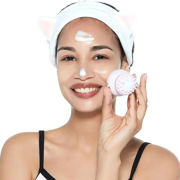 Poru attīroša un sejas masāžas birste Etude House My Beauty Tool Exfoliating Jellyfish Silicon Brush