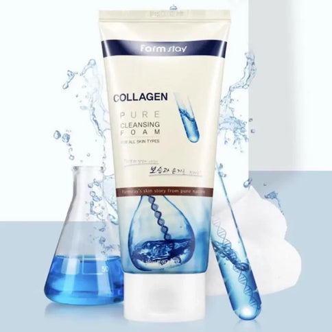 Attīrošas putas ar kolagēnu FarmStay Collagen Pure Cleansing Foam  Farmstay   