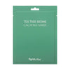 Rahustav näomask teepuu ekstraktiga Farmstay Tea Tree Biome Calming Mask