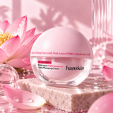 Увлажняющий крем для лица Hanskin Pink Lotus PDRN Hyaluron Glow Plumping Cream